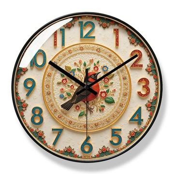 免運/公司貨 鐘 掛鐘 易普拉7159新款簡約大氣掛鐘 客廳鐘 表創意復古圓形客廳掛表靜音鐘 可開發票 全館五折 工廠現貨直銷 新品特價 z11011