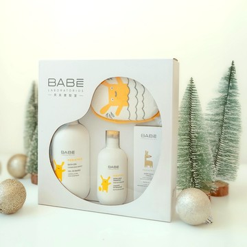 【安琪兒婦嬰百貨】西班牙 BABE 洗沐修護禮盒