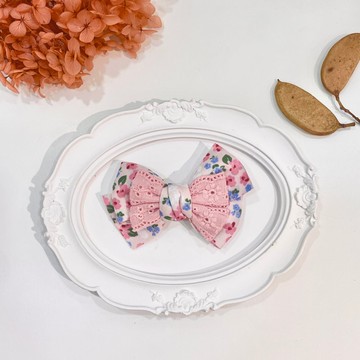 蝴蝶結系列手作髮夾