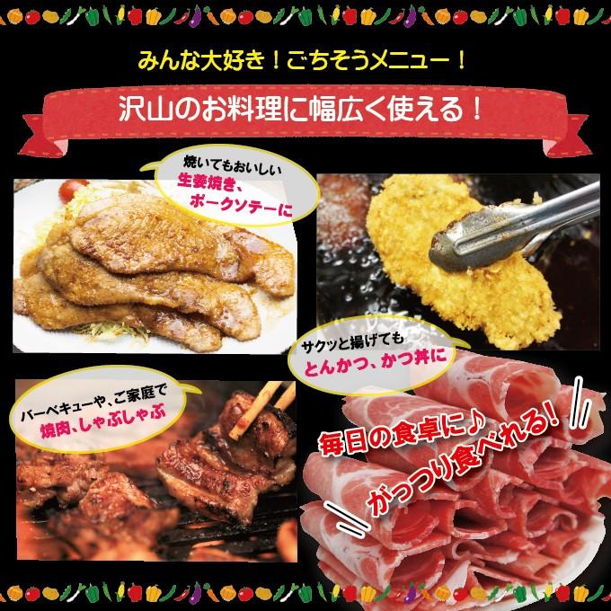 肩ロース豚肉ブロック　カナダ産　2.2ｋｇ 冷凍 豚肉　焼肉　豚しゃぶ