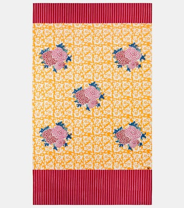 Lisa Corti Arabesque Corolla muslin beach towel