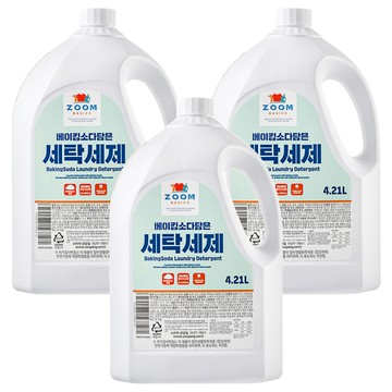 ZOOM 小蘇打洗衣精  4.21L  3桶