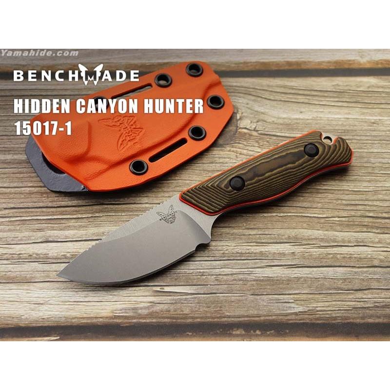 ベンチメイド 15017-1 ヒドゥン キャニオン ハンター S90V リッチライト ハント シースナイフ BENCHMADE Hidden Canyon Hunter