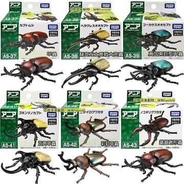 【Fun心玩】全新 正版 多美昆蟲 五角甲蟲 彩虹甲蟲 鋸齒鍬形蟲 赫克力士長戟大兜蟲 獨角仙 甲蟲 鍬形蟲 昆蟲模型