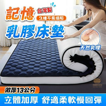 13公分 乳膠床墊 記憶床墊 宿舍床墊 榻榻米 加大 床墊 加厚 軟床墊 單人床墊 雙人床墊