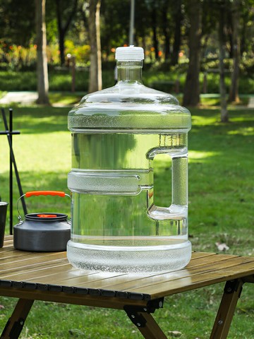 純凈水桶家用飲水機空桶食品級儲水戶外打水礦泉水桶手提裝水大桶 水桶 儲水桶 飲水桶 泡茶桶 茶具桶 透明桶 礦泉水桶 裝水桶