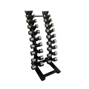 強生CS-9375B電鍍啞鈴組架(1kg~10kg啞鈴)【1313健康館】弧形啞鈴架/電鍍啞鈴/固定啞鈴