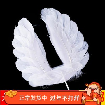 網紅翅膀羽毛烘焙生日蛋糕裝飾擺件花仙子唯美芭蕾翅膀插件甜品臺