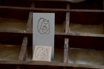 松鼠  IVY SNOW 印章