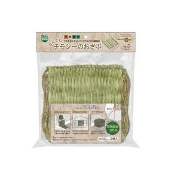 日本MARUKAN提摩西草編多用圍片兔子磨牙舒壓牧草墊 MR-607『寵喵樂旗艦店』