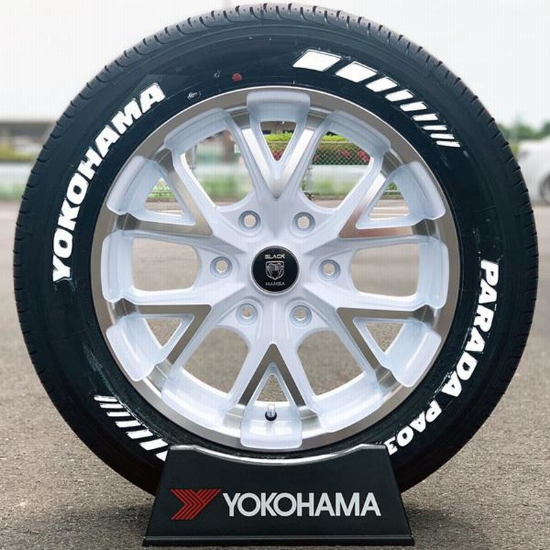 即納 車検対応 ホワイトレター 200系 ハイエース レジアスエース 新品 17インチ タイヤホイールセット 4本 YOKOHAMA PARADA  PA03 215/60R17 | LINEショッピング