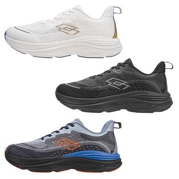 Lotto 慢跑鞋 男鞋 寬楦 白/黑/灰【運動世界】LT5AMR0169/LT5AMR0160/LT5AMR0168