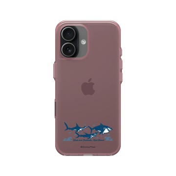 iPhone 17 Clear (相機按鈕) 晶醺玫 - 迪士尼-皮克斯 PIXAR - 海底總動員-吃素的鯊魚