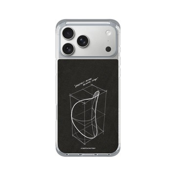 iPhone 17 Pro Max ClearX (MagSafe 兼容) 霜透灰 - Sketch Factory - 經典洋芋片