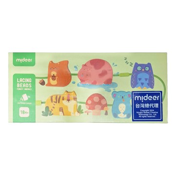 mideer 森林動物串珠遊戲  1盒