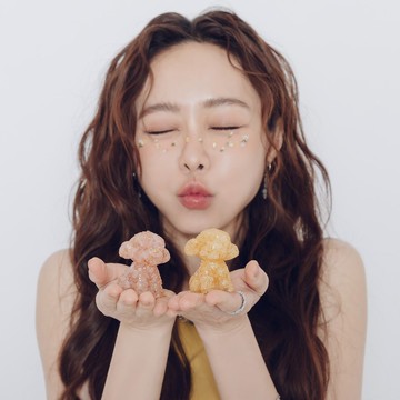 開運貴賓狗 | 檸檬黃水晶 粉水晶 白水晶 | 動物水晶擺件