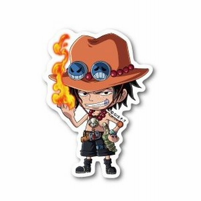 ステッカー ワンピース グッズ ミニシール One Piece エース 通販 Lineポイント最大get Lineショッピング