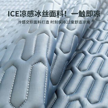 乳膠涼席夏天2025新款冰絲席床單夏季涼感軟席子三件套可機洗床墊