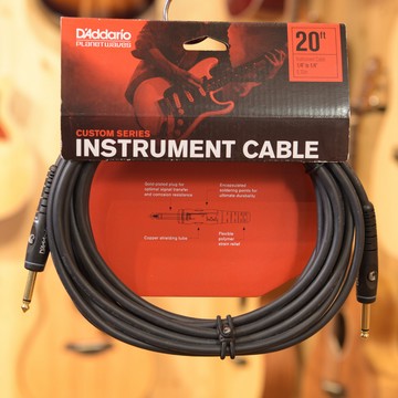 小叮噹的店 美國 Planet Waves 20呎 導線 直頭+L頭 Custom (PW-GRA-20)