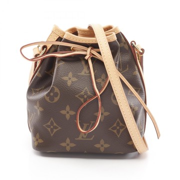 LOUIS VUITTON LV 路易威登 棕色 原花帆布 Nano Noe 水桶包 肩背包 M41346 【二手名牌BRAND OFF】