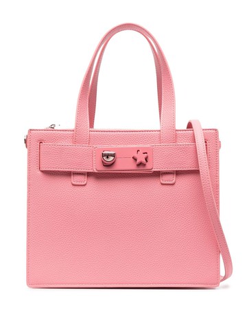 Chiara Ferragni - Eye Star lock tote bag - women - Polyurethane - One Size - Pink
