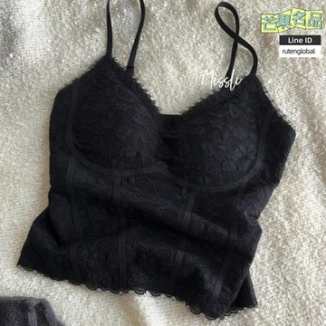 【聚攏顯瘦】蕾絲吊帶背心 魚骨吊帶 內搭背心 打底衫 吊帶衫 帶胸墊 一體式 純欲風 秋冬內搭 外穿疊穿