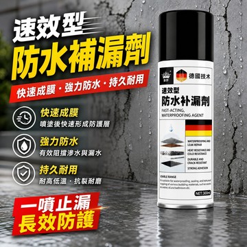德國品牌🔥防水補漏噴漆 牆面裂縫修補劑 外牆樓頂堵漏王 塗料屋頂防水膠 漏水補漏膠 防水外牆裂縫油漆止漏劑 自噴型防水劑