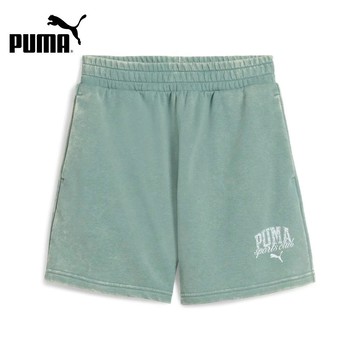 【PUMA】 基本系列Puma Class Washed 5吋短褲_女性_68503530_歐規｜官方直營