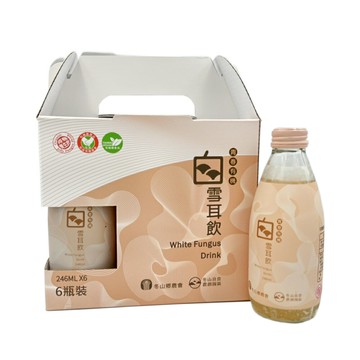 【冬山鄉農會】有機白雪耳飲-禮盒組