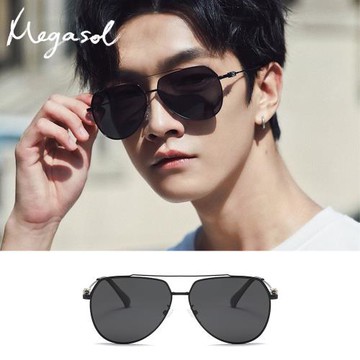 MEGASOL DD系列空軍飛行員極光翱翔偏光太陽眼鏡(抗UV偏光墨鏡DD-19318)