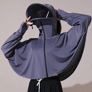 防曬衣女2026新款夏季騎車透氣薄款防曬服薄防紫外線開衫外套罩衫