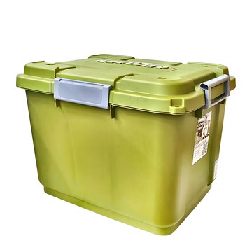 KEYWAY 聯府 SUV多功能滑輪掀蓋整理箱 60L  綠色  523 x 432 x 383mm  1個