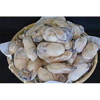 ふるさと納税 飯塚市 冷凍むき身牡蠣(加熱調理用)約1kg×2袋