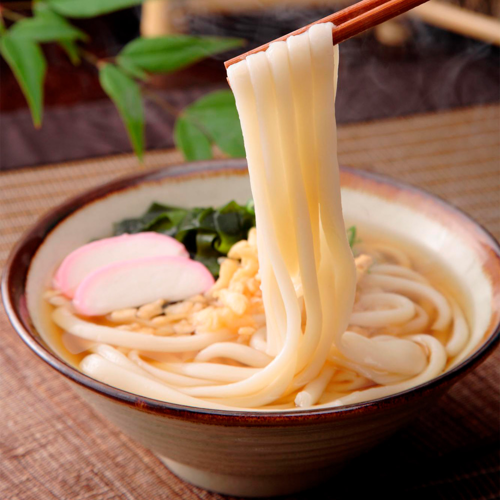 かも川手延素麺 かも川半生手延うどん「かけつゆ付」