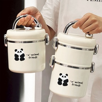 免運 保溫飯盒 便當盒 飯盒 手提飯盒 多層保溫飯盒上班族不銹鋼大容量超大便當盒三層保溫飯桶便攜四層特惠/開立發票K0929