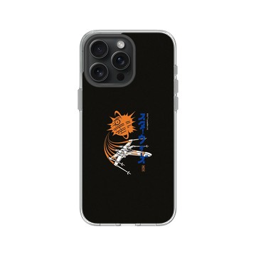 iPhone 15 Pro Max Clear 透明 - 迪士尼-星際大戰 Star Wars - 戰機-日文字系列