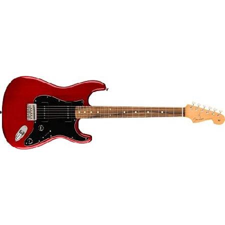 Fender エレキギター Noventa Stratocaster Crimson Red Transparent Pau Ferro