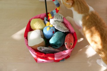 打孔籃 2x2 - 紅色+粉紅色