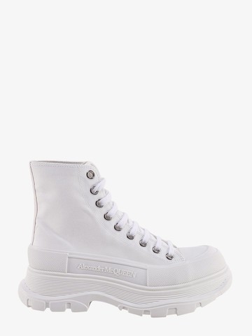 Canvas high-top sneakers - ALEXANDER MCQUEEN - gender_Woman