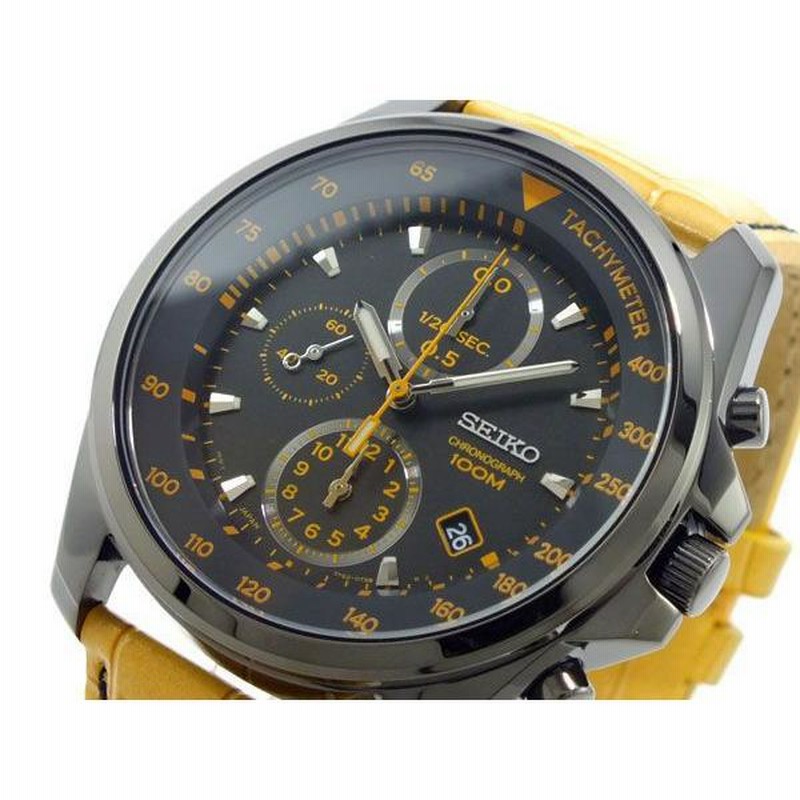 セイコー SEIKO クロノグラフ 腕時計 SNDD69P1 キャメル | LINE 