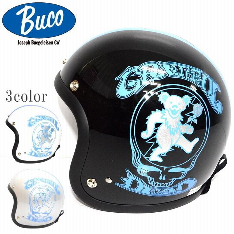 Buco Grateful Dead ジェットヘルメット BUCO BUCO ブコ ベビーブコ GRATEFUL DEAD BUCO グレイトフル