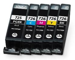 ON 725 726【E平台】CANON 725 726相容墨水匣PGI-725BK/CLI-726BK/CLI-726GY/CLI-726C/CLI-726M/CLI-726Y(單顆報價顏色任選) 適用CANON IP4870/IP4970/MG5270/MG6170/MX886/MG5370/MG6270/MX886/IX6560 ON 725 726
