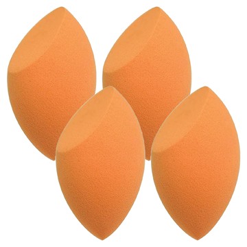 gloss&glow 斜角3D立體美妝蛋  4個  橘色