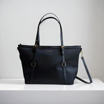 外貿出口西班牙單尼龍通勤單肩斜跨手提包包大容量輕便女士托特包