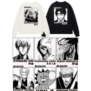 死神百搭衛衣黑崎一護日番谷護庭十三番隊男女情侶寬松衛衣外套