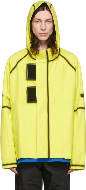 Givenchy 黄色 Tag Effect 夹克