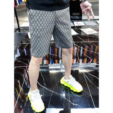 歐貨高端大牌休閑短褲男潮牌潮流外穿2026夏季新款男士沙灘五分褲