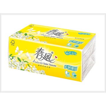 (10%蝦幣回饋/免運) 春風柔韌感抽取衛生紙110抽*12包*6串/箱 春風 輕柔膚觸 100抽x24包x3串/箱