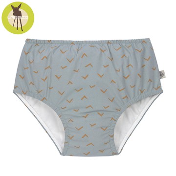 德國 Lassig - 嬰幼兒抗UV游泳尿布褲-蔚藍勾勾