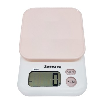dretec 甘納許 大秤盤電子料理秤 2kg (非商業交易用)  KS-705GN  196 x 130 x 27mm  1個